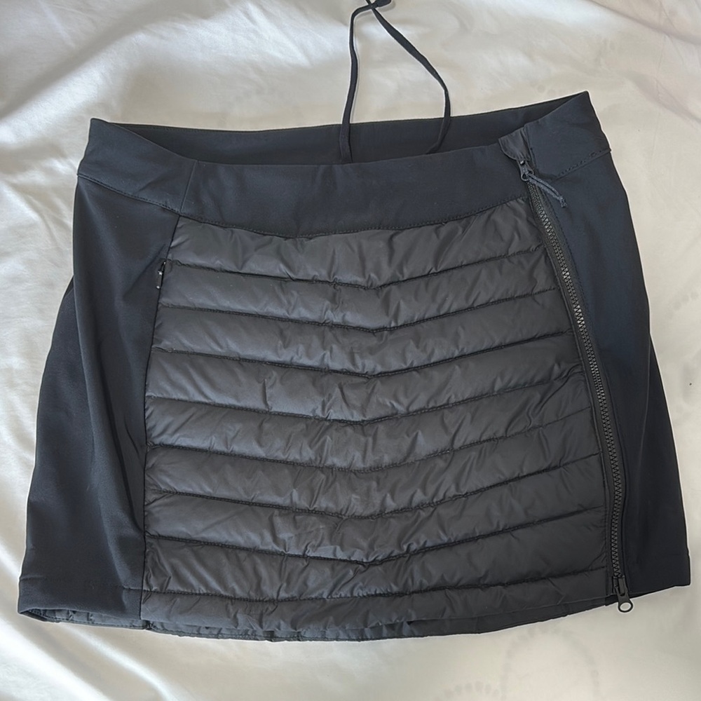 Columbia Powder Lite Black Quilted Women's Skirt